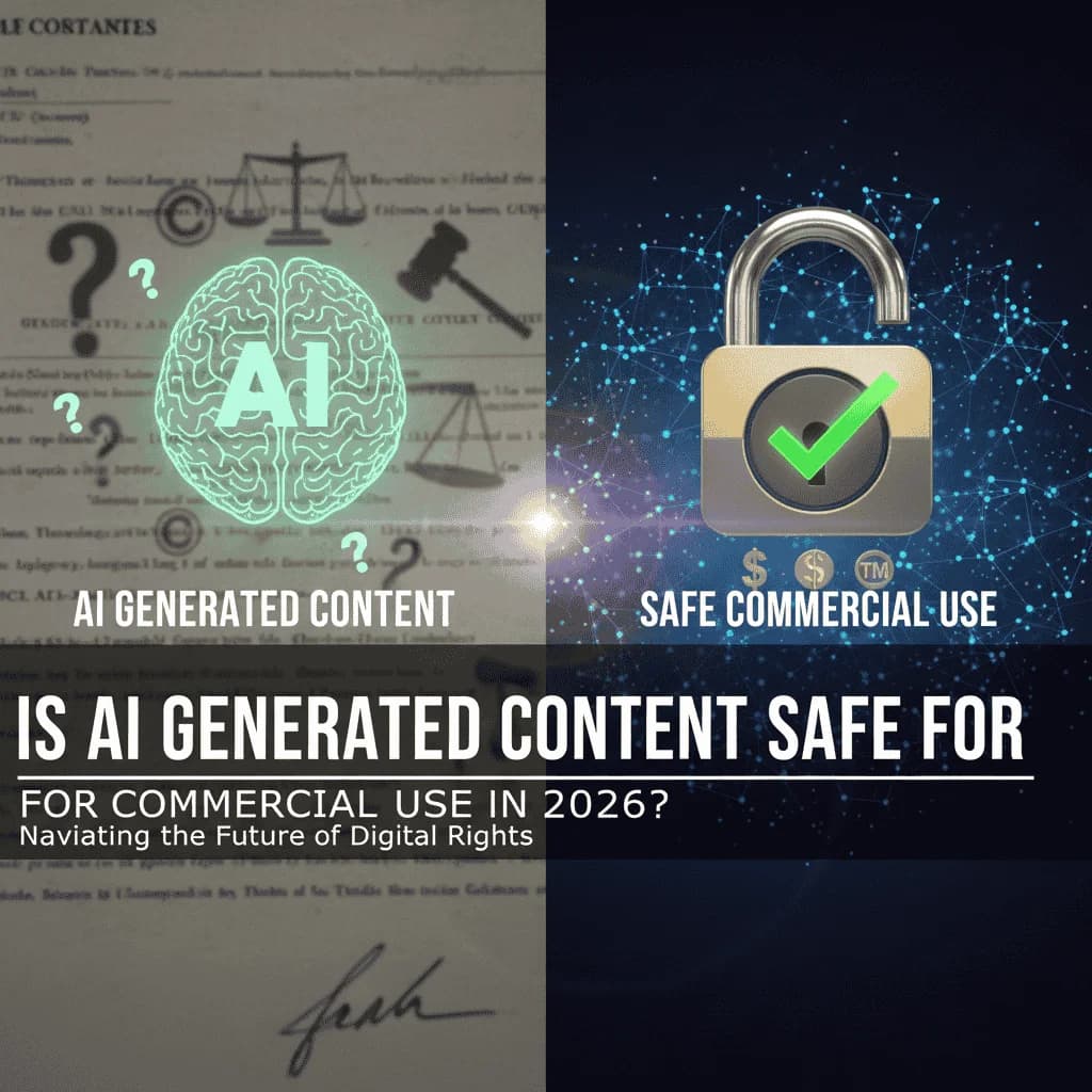 Is AI Generated Content Safe for Commercial Use in 2026?