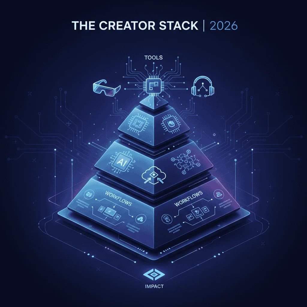 The Creator Stack in 2026 | Tools, Models, and Workflows That Actually Matter